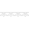Ekena Millwork Underwood Architectural Grade PVC Running Trim, 8"H x 5/8"P x 48"L RUNP08X0625X48UND - alternate 3
